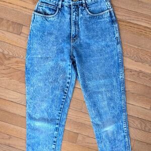 Rio Vintage High waisted straight leg blue acid womens 11